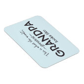 Das größte Großvater der Welt Magnet (Rechte Seite)