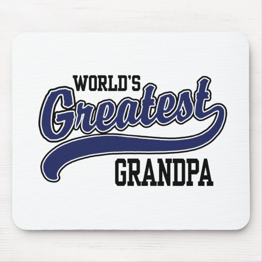 Das größte Großvater der Welt Mousepad (Vorne)