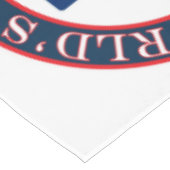 Das größte Großvater der Welt Tischdecke (Schrägansicht)