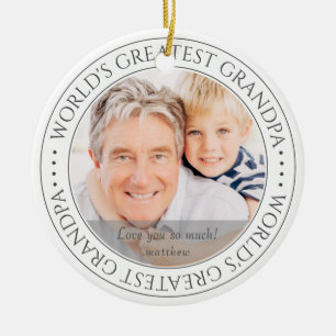 Das größte Großvater des modernen klassischen F Keramik Ornament