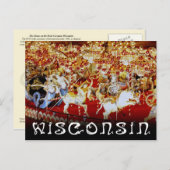 Das größte Karussell der Welt, Wisconsin Postkarte (Vorne/Hinten)