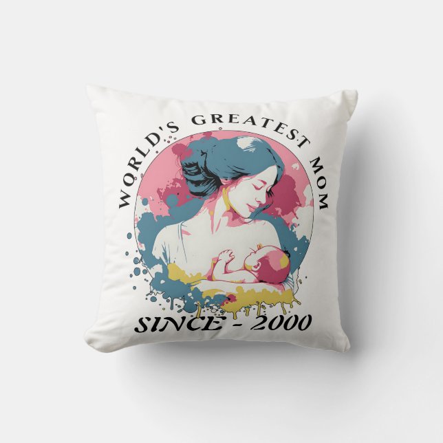 Das größte Kissen der Mama der Welt (Vorderseite)