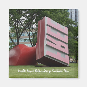 Das größte Magnet für die Briefmarke aus Gummi in 