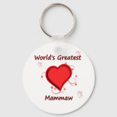 Das größte Mammaw der Welt Schlüsselanhänger (Vorderseite)
