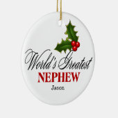 Das größte Nephew der Welt Keramikornament (Rechts)