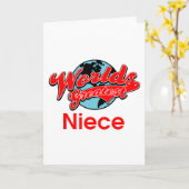 Das größte Nichte der Welt Karte (Gelbe Blume)