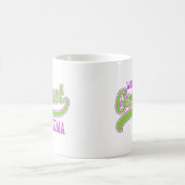 Das größte Oma der Welt Kaffeetasse (Mittel)