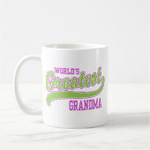 Das größte Oma der Welt Kaffeetasse (Links)