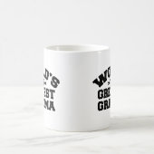 Das größte Oma der Welt Kaffeetasse (Mittel)