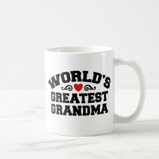 Das größte Oma der Welt Kaffeetasse (Rechts)