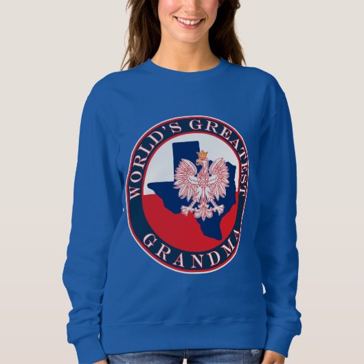 Das größte Oma der Welt Sweatshirt (Vorderseite)