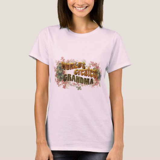 Das größte Oma der Welt T-Shirt (Vorderseite)