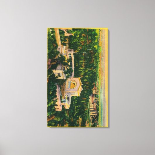 Das größte Organ der Welt im Freien Leinwanddruck (Vorderseite)