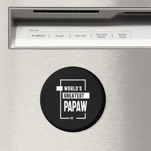 Das größte Papageschenk der Mens-Welt Magnet (In Situ (Geschirrspüler))