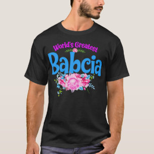Das größte polnische Grandma der Welt für Babcia T-Shirt