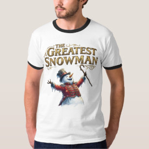 Das Größte Schneemann Lustige Musikalische Parodie T-Shirt