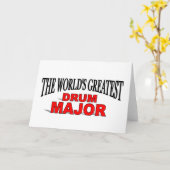 Das größte Trommelfell der Welt Karte (Gelbe Blume)