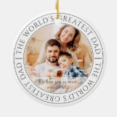 Das größte Vater des modernen klassischen Fotos de Keramik Ornament (Hinten)