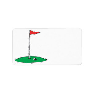 Das Grün Adressaufkleber