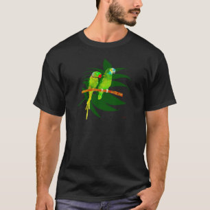 Das Grün plappert Kleid nach T-Shirt