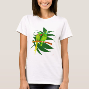 Das Grün plappert Kleid nach T-Shirt