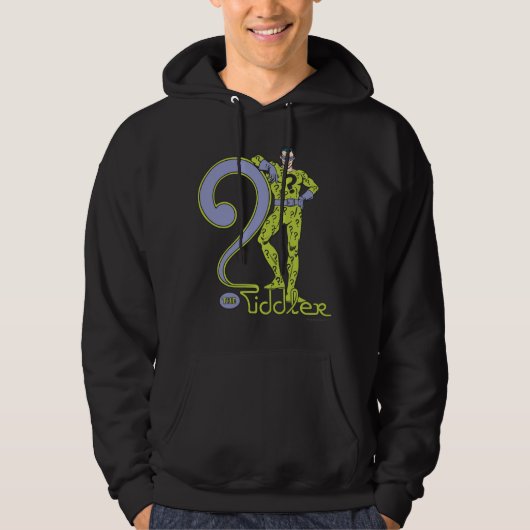Das Grün von Riddler & Logos Hoodie (Vorderseite)