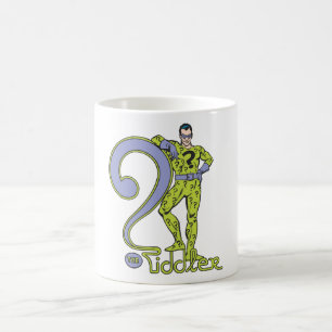 Das Grün von Riddler & Logos Kaffeetasse