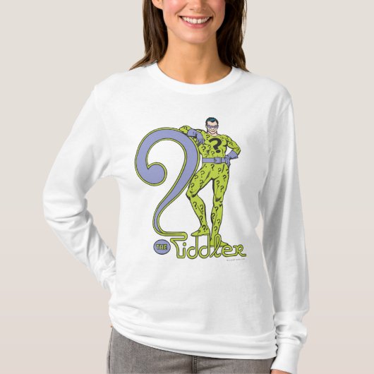Das Grün von Riddler & Logos T-Shirt (Vorderseite)