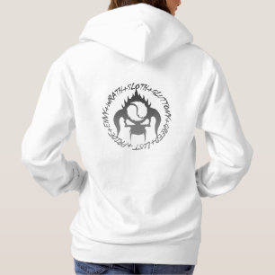 Das grundlegende mit Kapuze Sweatshirt sieben