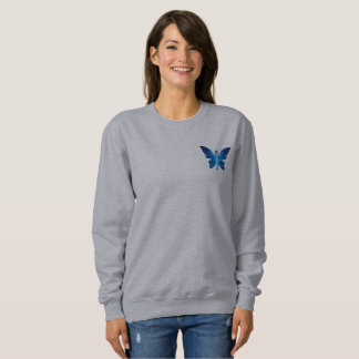 Das grundlegende Sweatshirt der blauen Feenfrauen
