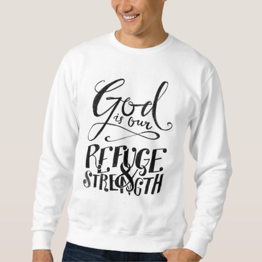 Das grundlegende Sweatshirt der inspirierend (Vorderseite)