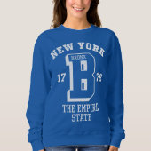 Das grundlegende Sweatshirt Frauen New York Bronx (Vorderseite)