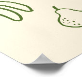 Das grüne Brautparty des Marktes - Willkommen Poster (Ecke)