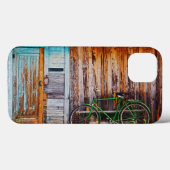 Das grüne Fahrrad-1 Case-Mate iPhone Hülle (Rückseite (Horizontal))