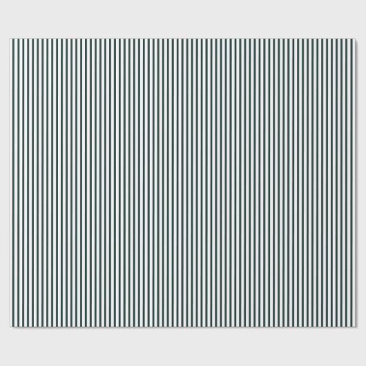 Das grüne gestreifte elegante Wrapping Paper des W Geschenkpapier (Flach)