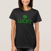 Das grüne Glück am St Pat's Day t Shirt (Vorderseite)