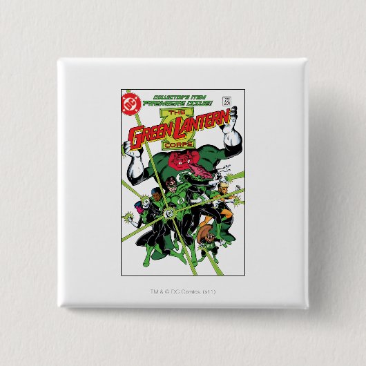 Das grüne Laternen-Korps Button (Vorderseite)