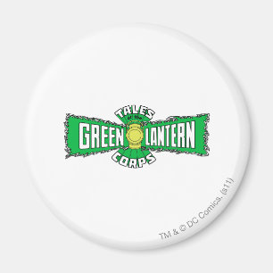 Das grüne Laternen-Korps - grünes Logo Magnet