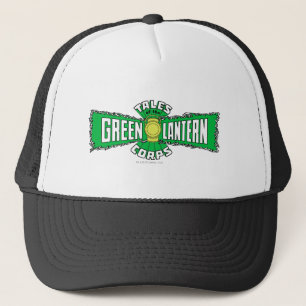 Das grüne Laternen-Korps - grünes Logo Truckerkappe