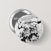 Das grüne Laternen-Korps, Schwarzweiss Button (Vorne & Hinten)