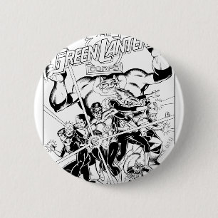Das grüne Laternen-Korps, Schwarzweiss Button