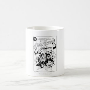 Das grüne Laternen-Korps, Schwarzweiss Kaffeetasse