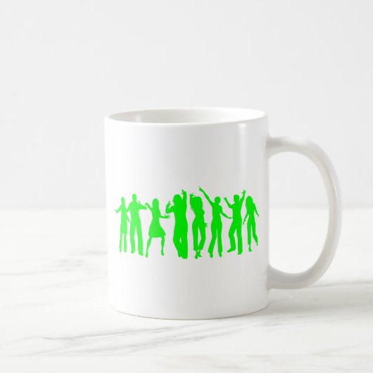 Das grüne Party Kaffeetasse (Rechts)