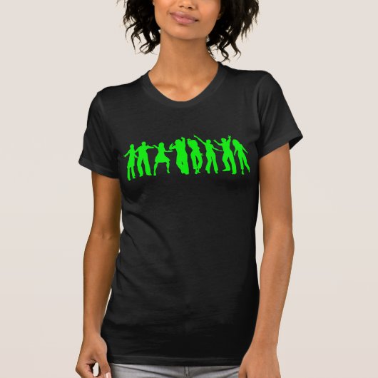 Das grüne Party T-Shirt (Vorderseite)