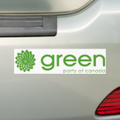 Das grüne Party von Kanada-Logo Autoaufkleber (Auf Auto)
