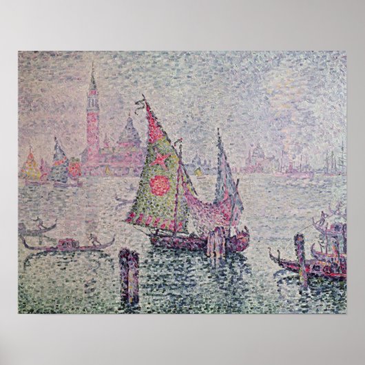 Das grüne Segel, Venedig, 1904 Poster (Vorne)