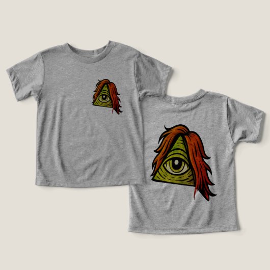 Das grüne Superauge (Design Vorderseite & Rückseite)