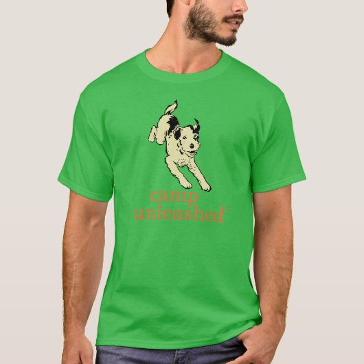 Das grüne T-Shirt der Männer (Vorderseite)