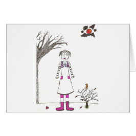 Das gruselige Clownmädchen