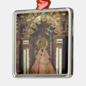 Das Guadalupe Madonna Silbernes Ornament (Links)